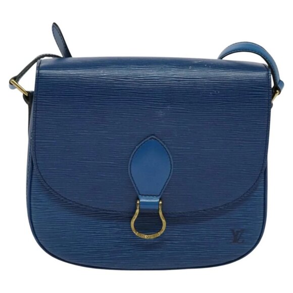 LOUIS VUITTON Epi Saint Cloud GM Shoulder Bag Toledo Blue - Picture 2 of 16